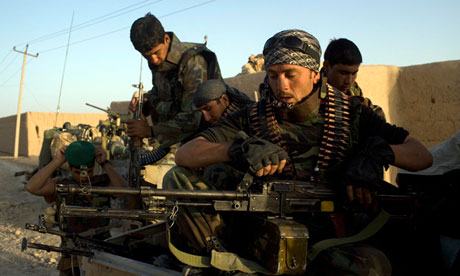 British troops in Helmand province, Afghanistan.