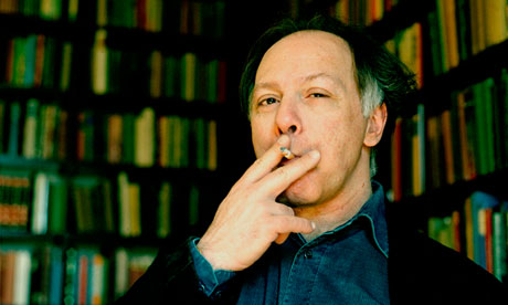 Javier Marías, writer, at home in Madrid