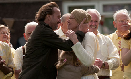 Christopher Eccleston and Vanessa Redgrave in Song for Marion.