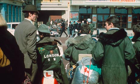 Mods in Brighton, 1966.  