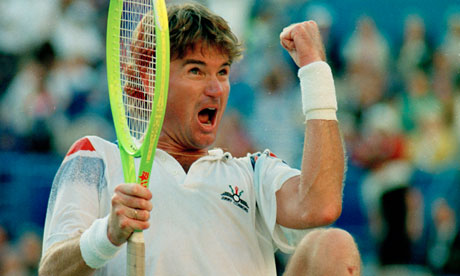 Connors at the 1991 US Open