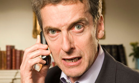 Peter Capaldi as Malcolm Tucker in The Thick of It.
