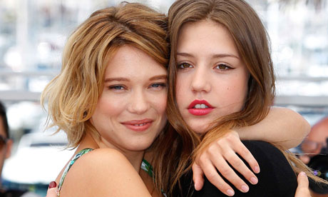 Léa Seydoux and Adèle Exarchopoulos