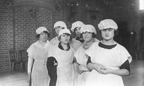 Servants in London, 1922.
