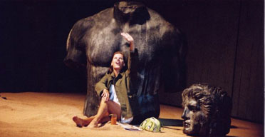 Ingela Bohlin as Iole in Luc Bondy's Hercules