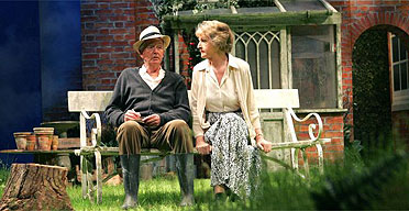 Ben Whitrow and Penelope Keith in Entertaining Angels