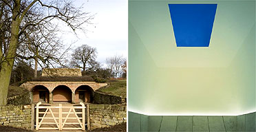 James Turrell's Deer Shelter, Yorkshire Sculpture Park