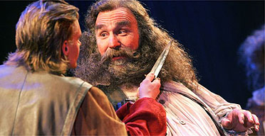 Greg Vinkler as Sir John Falstaff in Henry IV