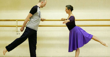 Iain Aitch and Sandra Doling