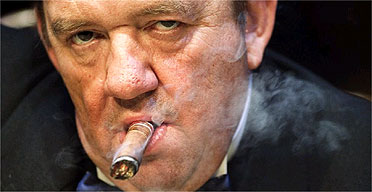 Mel Smith as Churchill in Allegiance, Edinburgh 2006