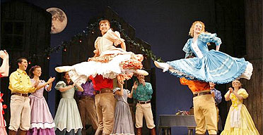Seven brides for seven brothers, Theatre Royal, August 2006