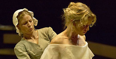 Hannah Storey and Kellie Bright in Mary Barton