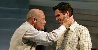 Michael Byrne  and Alexis Denisof in All My Sons