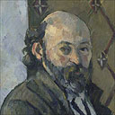 Self-portrait by Cezanne, 1880-81