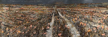 From Anselm Kiefer's Aperiatur Terra at the White Cube, Jan-Feb 2007