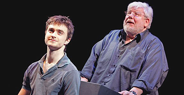 Daniel Radcliffe and Richard Griffiths in Equus