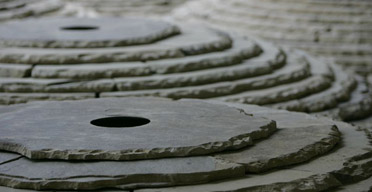 detail of Stone Room by Andy Goldsworthy