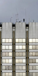Antony Gormley's Event Horizon