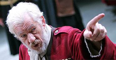 Ian McKellen in King Lear, Courtyard, Stratford