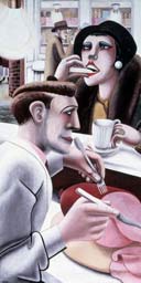  The Snack Bar by Edward Burra, 1930