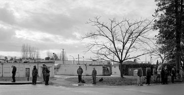 Men Waiting, 2006, by Jeff Wall