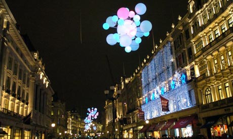 Regent Street Christmas lights 2007
