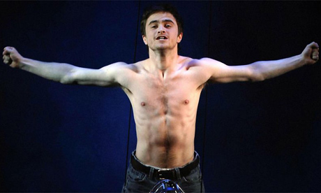 daniel radcliffe equus. Daniel Radcliffe during a