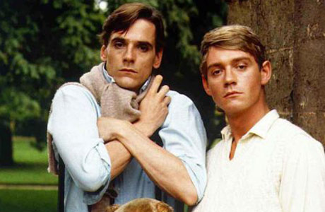 Jeremy Irons and Anthony Andrews in Brideshead Revisited