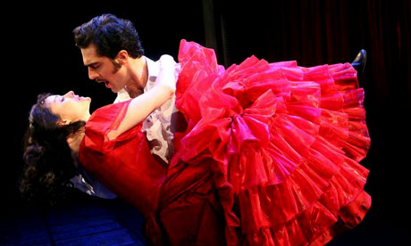 Jill Paice (Scarlett O'Hara) and Darius Danesh (Rhett Butler) in Gone With the Wind, New London Theatre