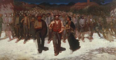 The Living Torrent by Giuseppe Pellizza, National Gallery