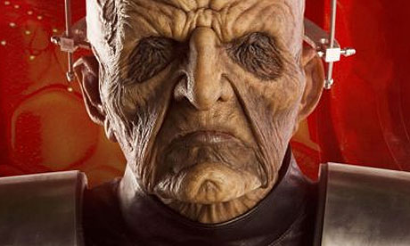 Julian Bleach is Davros the Dalek in Doctor Who. Photograph: Adrian Rogers/BBC