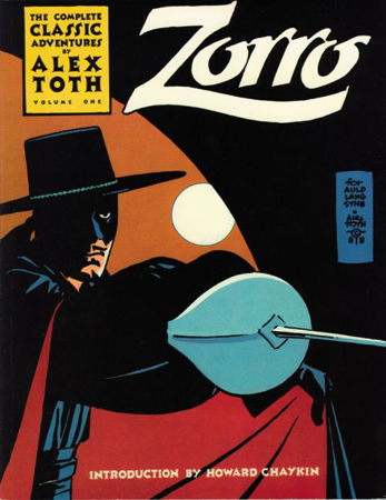  Zorro cover illustration drawn by Alex Toth