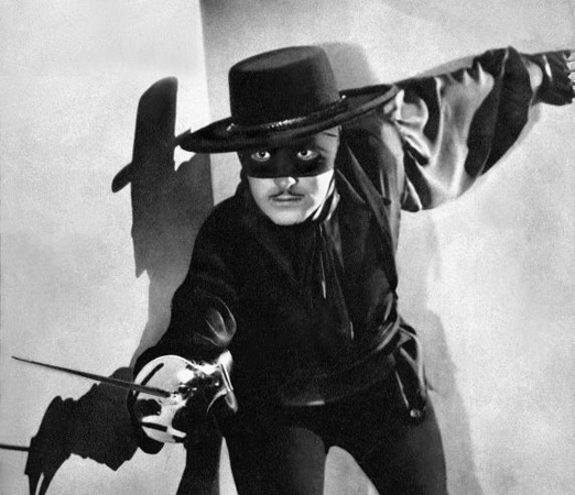  TYRONE POWER in THE MARK OF ZORRO, 1940