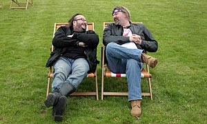 Dave Myers and Si King were The Hairy Bikers, now the Hairy Bakers