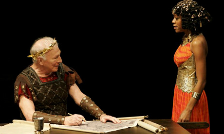 Christopher Plummer and Nikki M James in Caesar and Cleopatra, Stratford Shakespeare festival