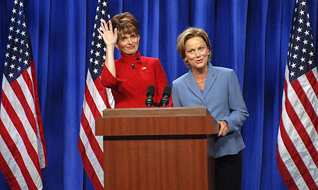 Tina Fey as Sarah Palin on Saturday Night Live