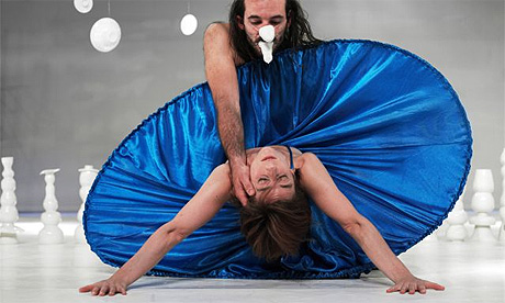 Needcompany perform The Porcelain Project, Tramway