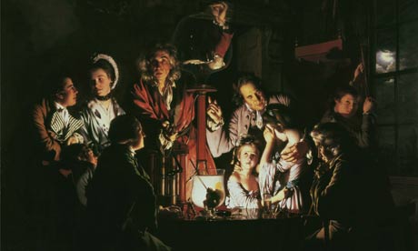 An Experiment on a Bird in the Air Pump, 1768 (oil on canvas); by Joseph Wright of Derby