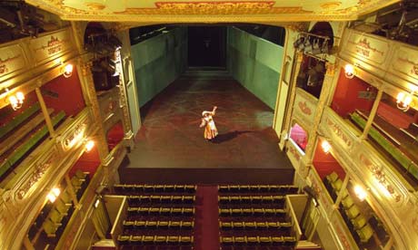 An empty Bristol Old Vic