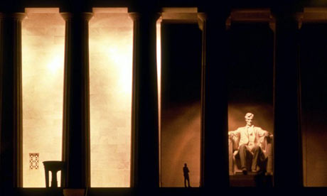The Lincoln Memorial at night, Washington, DC