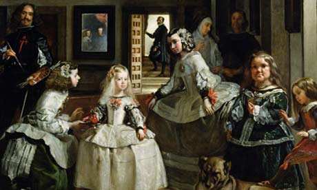 Velázquez's Las Meninas can be seen down to the individual brush strokes 