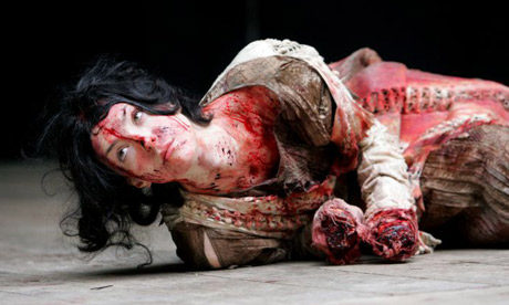 The Globe's 2005 production of Titus Andronicus