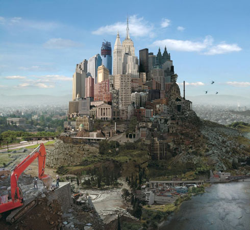 Babel Revisited, 2004, by Julee Holcombe, British Museum