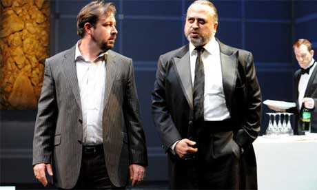 Daniel Ryan and Stanley Townsend in Gethsemane at Cottesloe Theatre