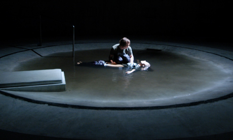 A scene from Sarah Kane's Cleansed in Berlin