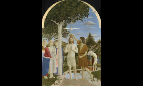 The Baptism of Christ by Piero della Francesca, 1450s