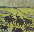 Death of Vali from the Jodhpur exhibition at the British Museum