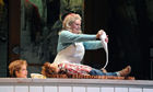  Angelika Kirchschlager (Hansel) and Anja Silja (Witch) in Hansel and Gretel at the Royal Opera House