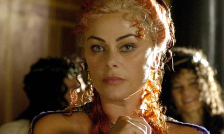 Polly Walker as Atia of the Julii in the series Rome Photograph BBC