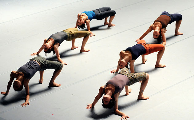 A scene from Three by Batsheva Dance Company